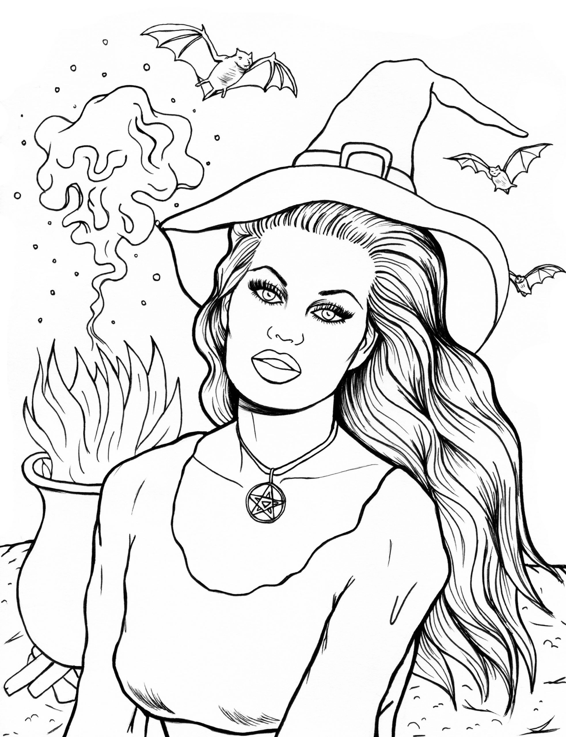 Printable Halloween Coloring Pages
 Rookie Saturday Printable Halloween Coloring Pages
