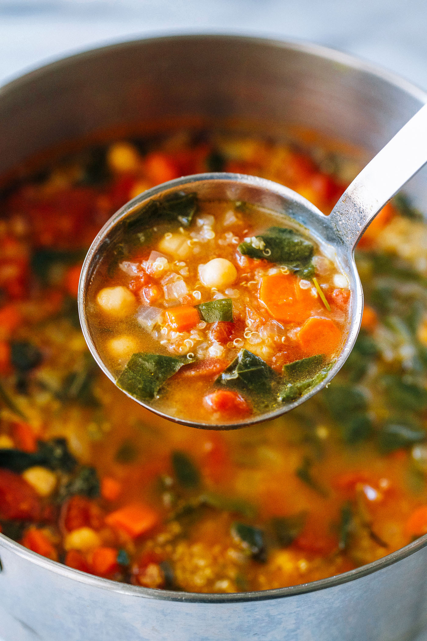 Quinoa Vegetable Recipes
 Quinoa Chickpea and Spinach Soup Making Thyme for Health