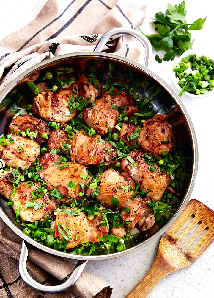 Recipes For Chicken Thighs
 Boneless Chicken Thigh Recipe i FOOD Blogger