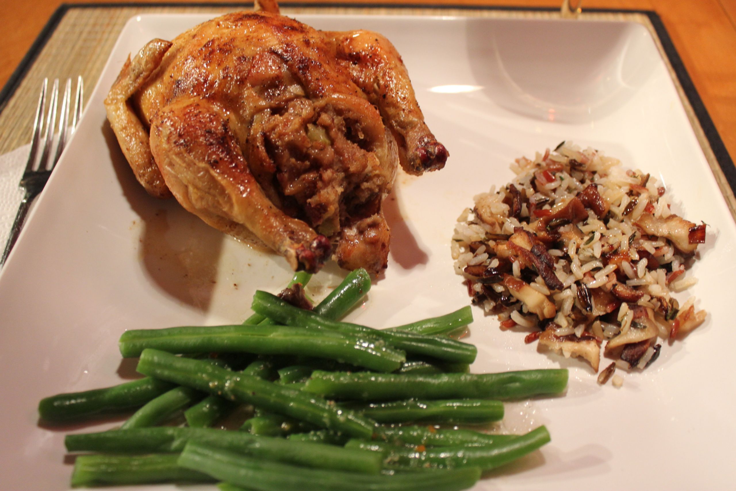 Recipes For Cornish Game Hens
 Cornish Game Hens Stuffed Two Ways Part e Wild Rice