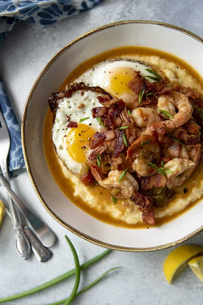 Recipes For Shrimp And Grits
 Instant Pot Shrimp and Grits BrunchWeek • The Crumby Kitchen