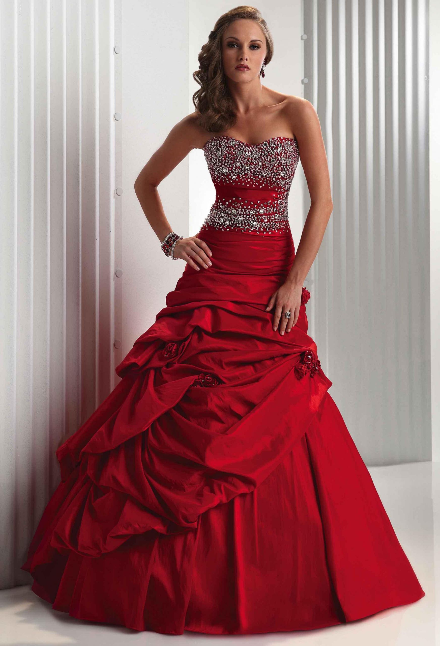 Red Wedding Dresses
 Red Wedding Dresses for the Sassy Sophisticated Bride