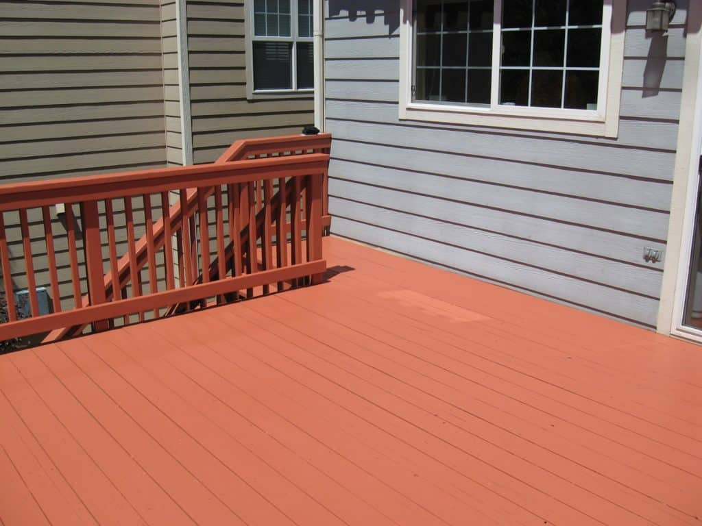 Repainting A Deck
 How To Repaint A Deck Without Stripping Eco Paint Inc