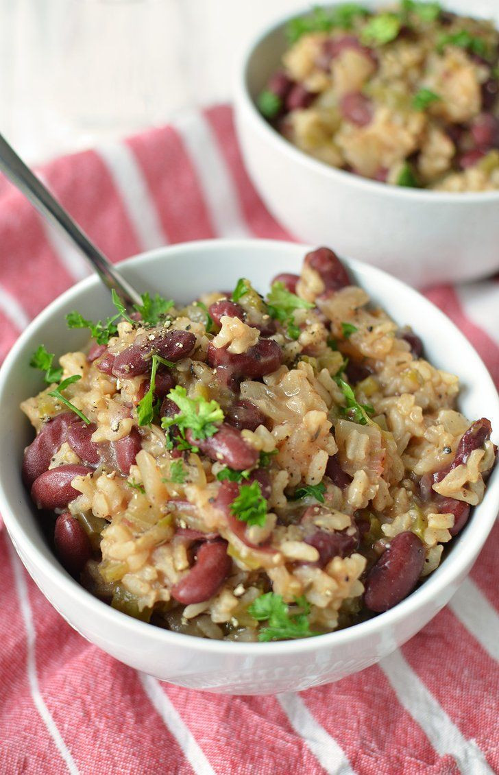 Rice And Beans Menu
 Tonight s Menu Slow Cooker Red Beans and Rice