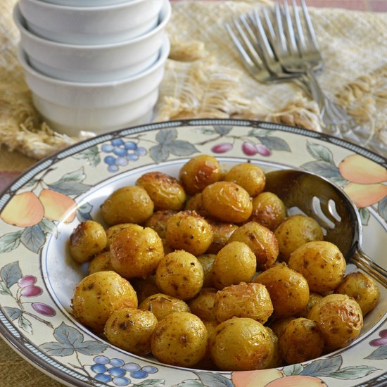 Roasted Baby Gold Potatoes
 Roasted California Baby Gold Potatoes Breezy Bakes