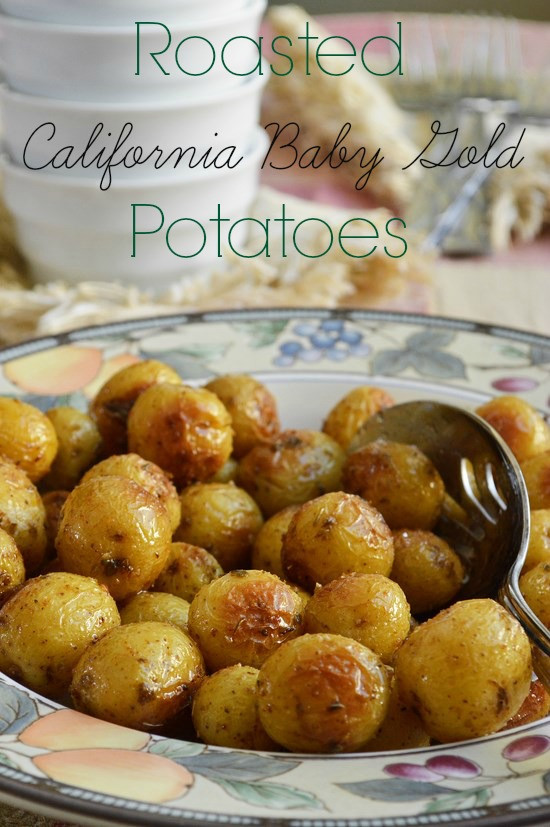 Roasted Baby Gold Potatoes
 Roasted California Baby Gold Potatoes Breezy Bakes
