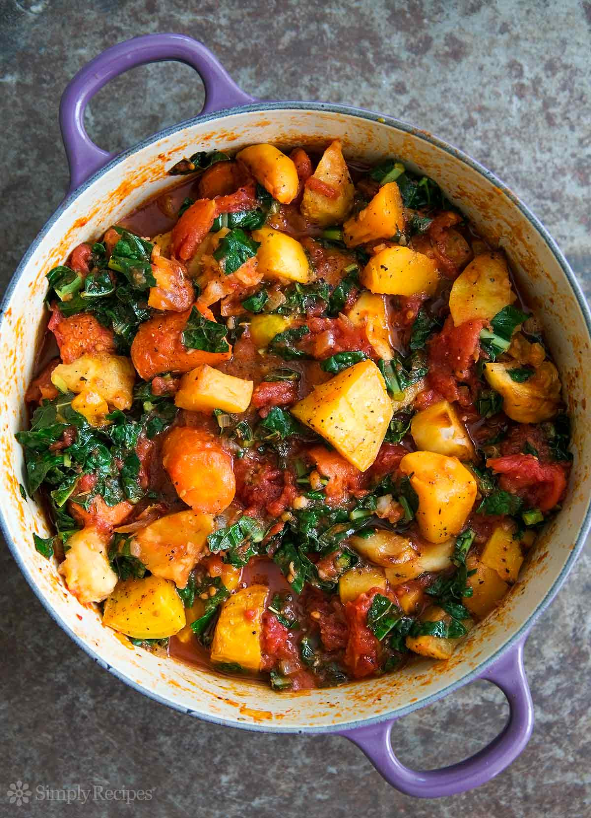 Roasted Root Vegetables Beets
 Roasted Root Ve able Stew with Tomatoes and Kale Recipe