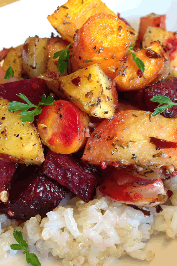 Roasted Root Vegetables Beets
 Savory Roasted Root Ve ables Recipe