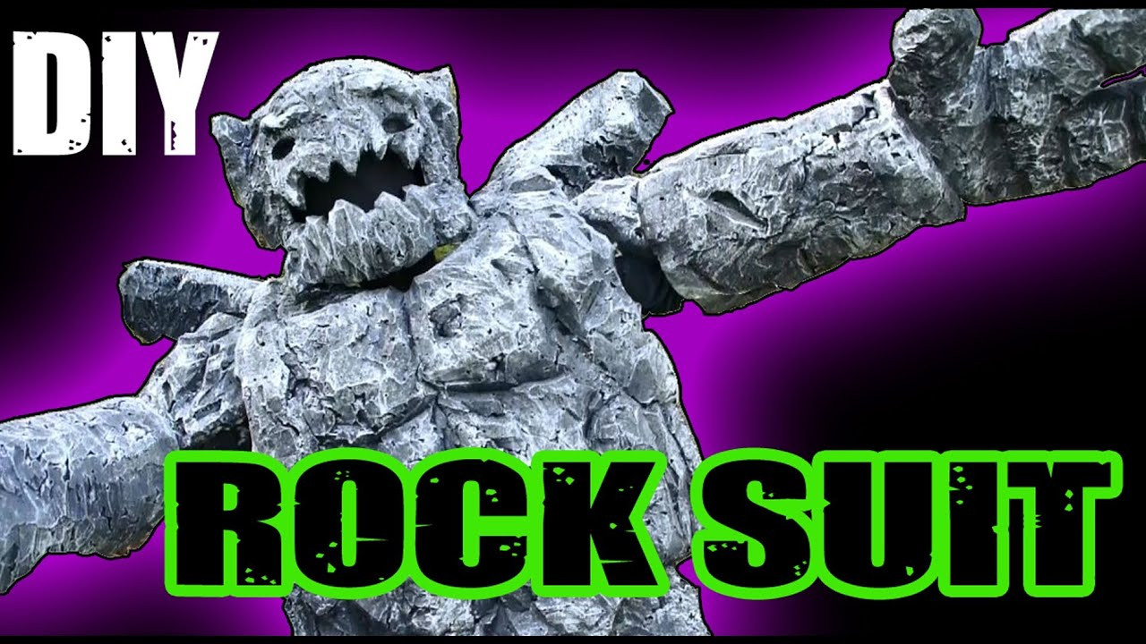 Rock Costume DIY
 DIY Rock Monster Costume Build