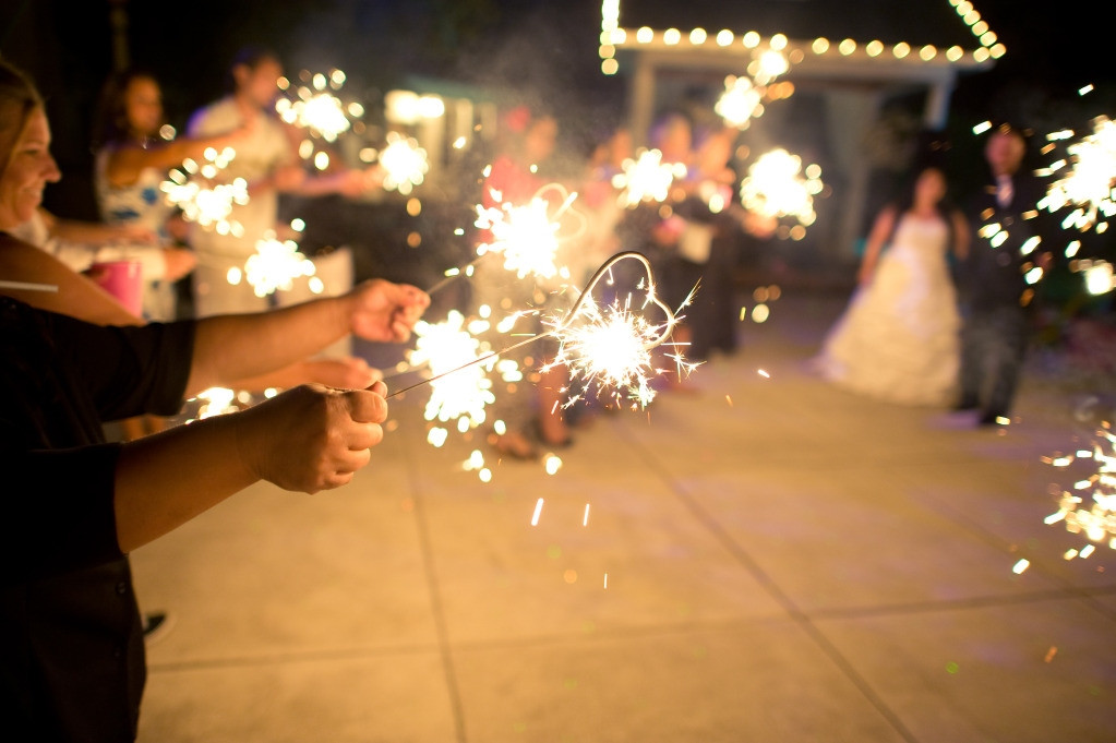 Safe Sparklers Wedding
 Are Wedding Sparklers Safe Blogger 6