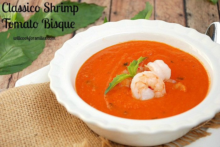 Seafood Tomato Bisque
 Shrimp Tomato Bisque Will Cook For Smiles