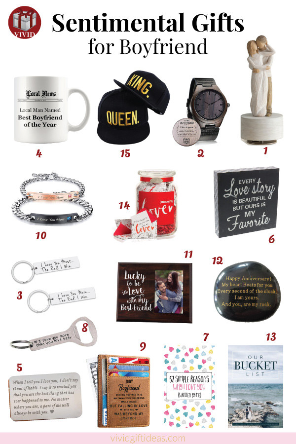 Sentimental Gift Ideas For Boyfriend
 15 Sentimental Gifts For Your Boyfriend Make His Heart Melt