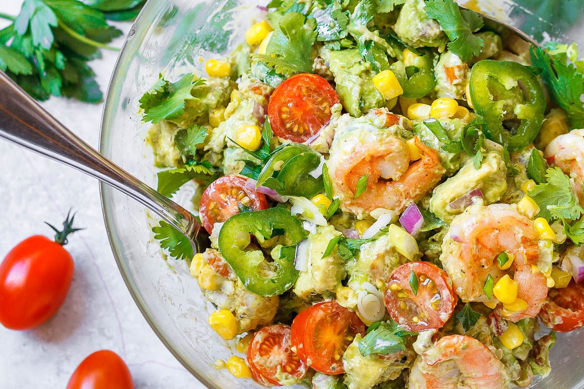 Shrimp And Corn Salad
 Shrimp Avocado Corn Salad Recipe – Healthy Shrimp Avocado