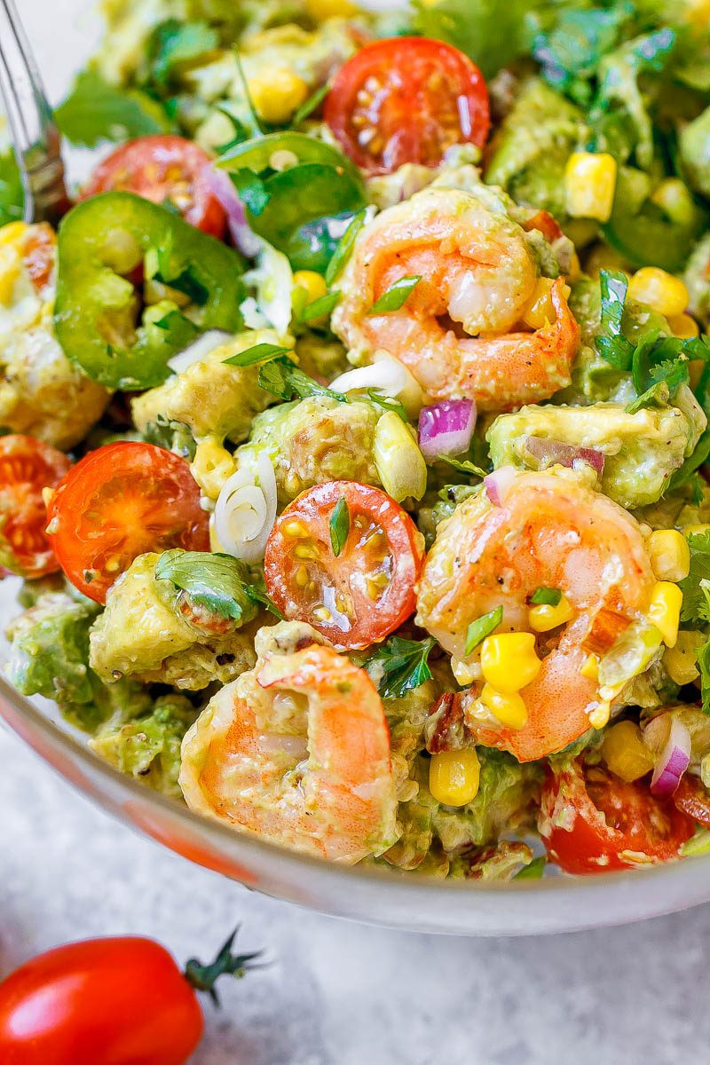 Shrimp And Corn Salad
 Shrimp Avocado Corn Salad Recipe – Healthy Shrimp Avocado