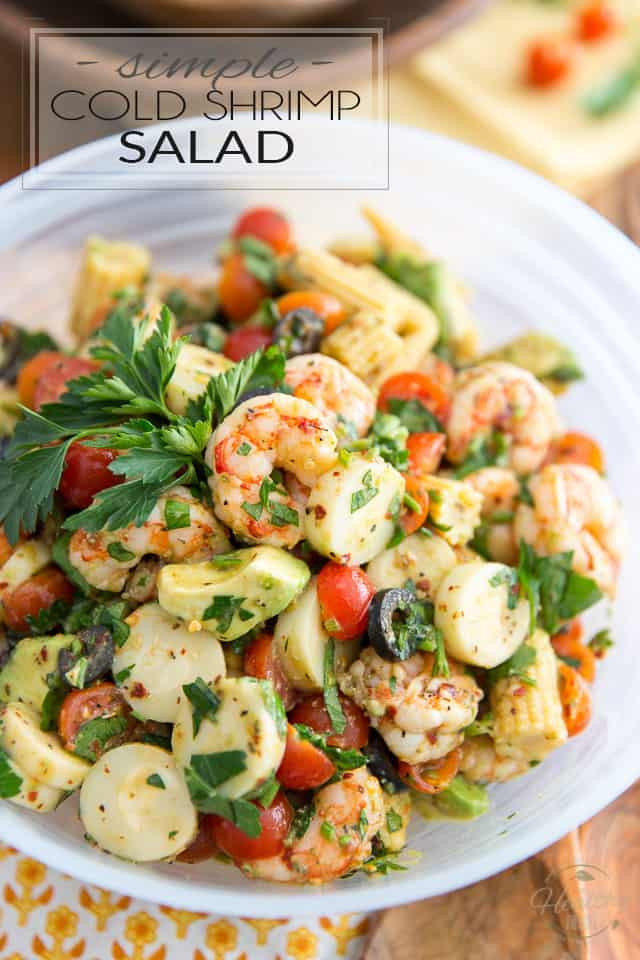 Simple Shrimp Salad
 Simple Cold Shrimp Salad • The Healthy Foo