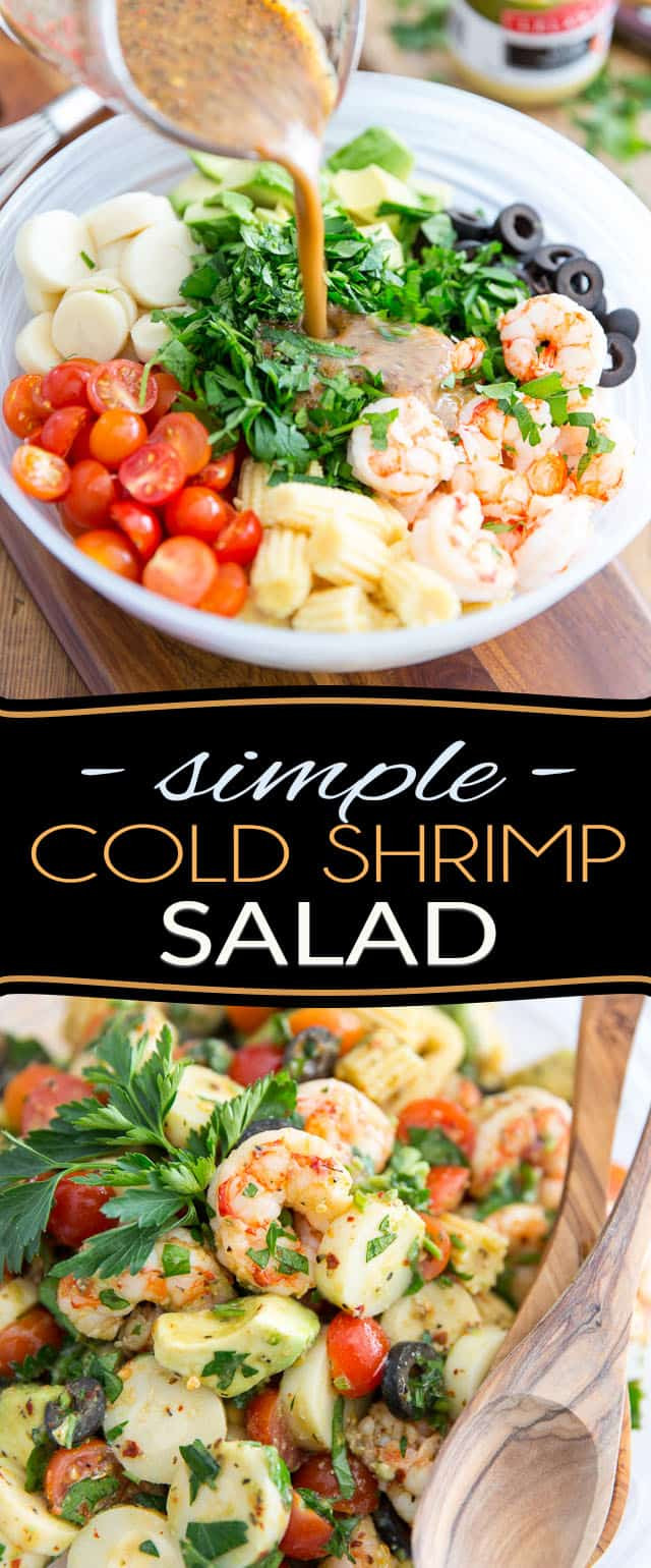 Simple Shrimp Salad
 Simple Cold Shrimp Salad • The Healthy Foo