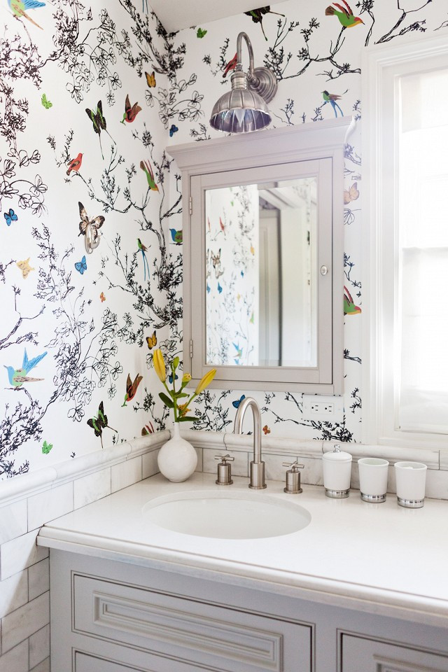 Small Bathroom Wallpaper Ideas
 30 Gorgeous Wallpapered Bathrooms