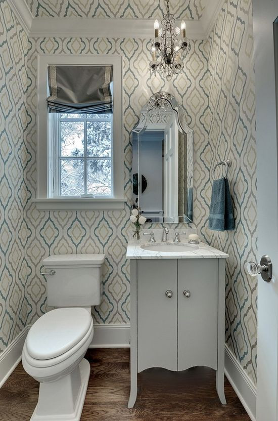 Small Bathroom Wallpaper Ideas
 Good Life of Design Very Small Bathrooms That Look Grande