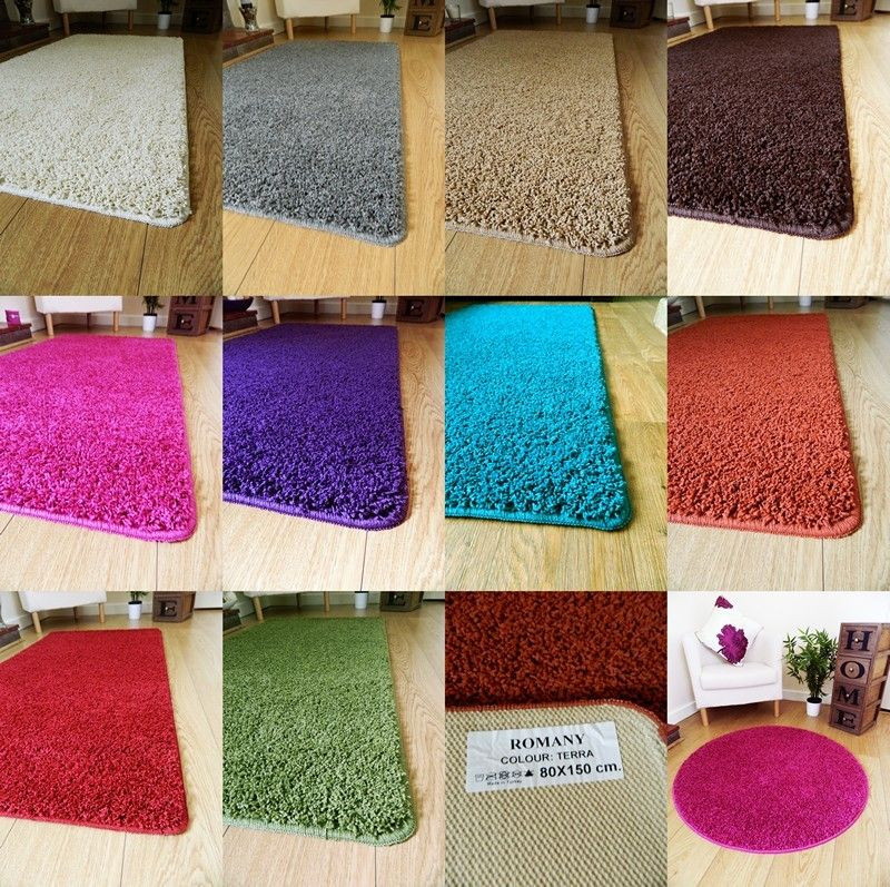 Small Bedroom Rugs
 NEW SOFT PLAIN SHAGGY MATS MACHINE WASHABLE NON SLIP LARGE