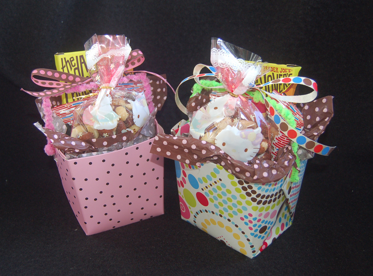 Small Gift Baskets Ideas
 Lynn s Craft Blog Easy Take out Gift Baskets