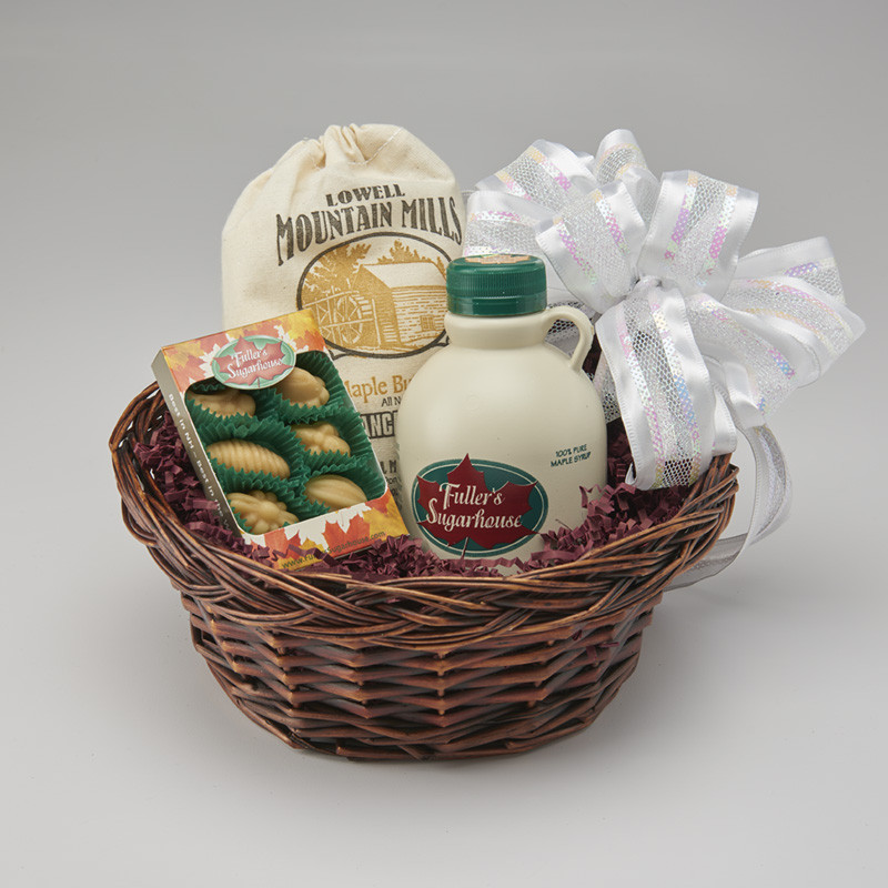 Small Gift Baskets Ideas
 Small Maple Gift Basket Fuller s Sugarhouse