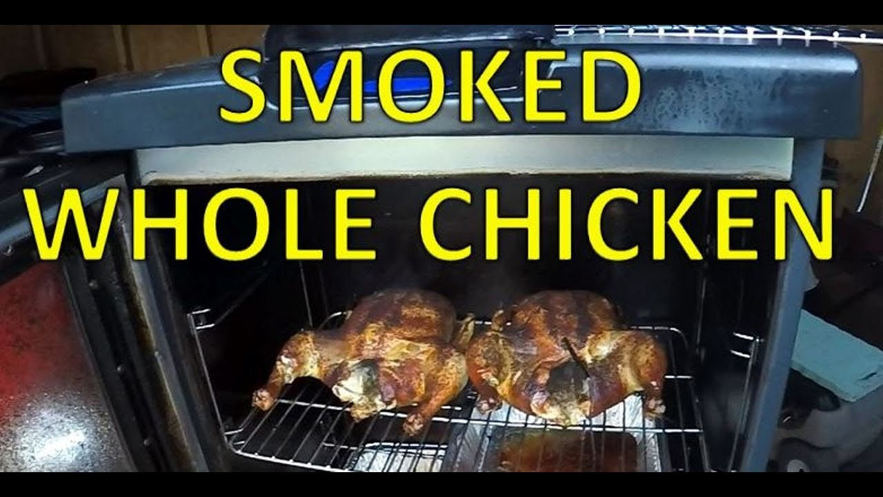 Smoking Whole Chicken In Masterbuilt Electric Smoker
 Smoked Whole Chicken Masterbuilt Smoker