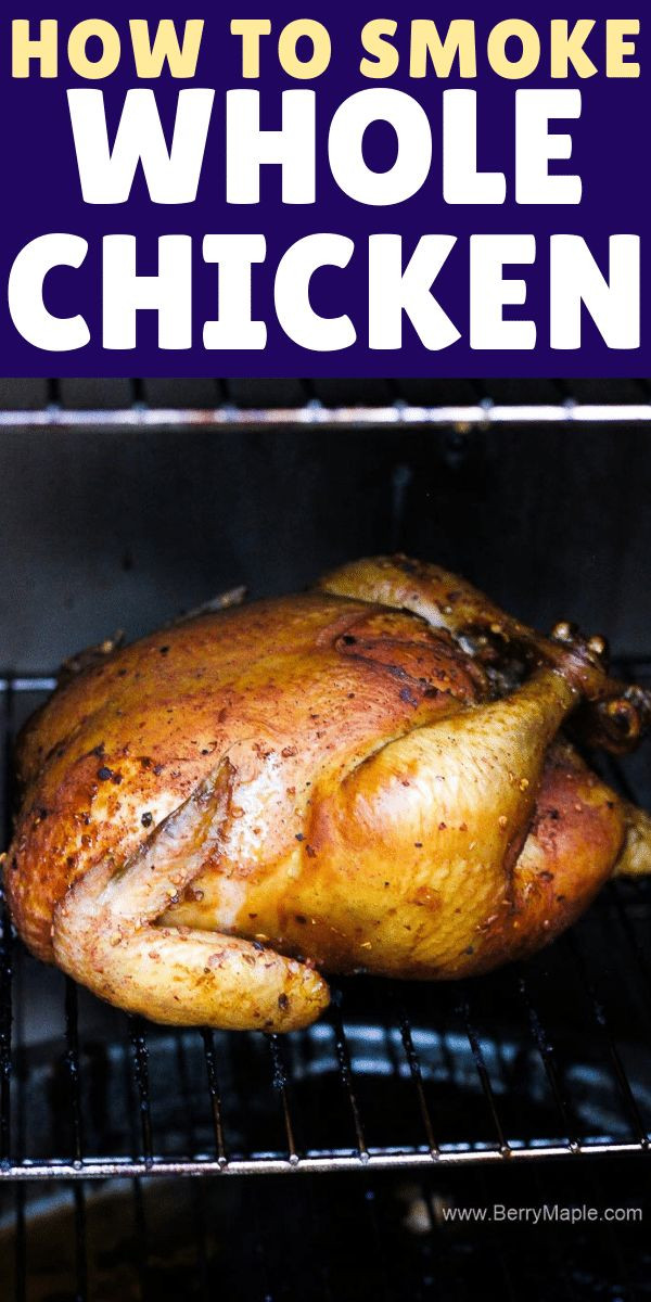 Smoking Whole Chicken In Masterbuilt Electric Smoker
 Smoked whole chicken recipe that is great for your