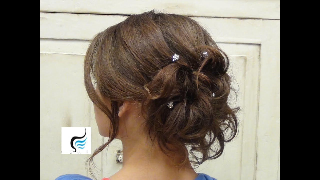 Soft Wedding Hairstyles
 Soft Curled Updo for Long Hair Prom or Wedding Hairstyle