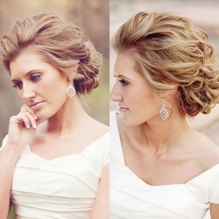 Soft Wedding Hairstyles
 Best 25 Wedding hair front ideas on Pinterest