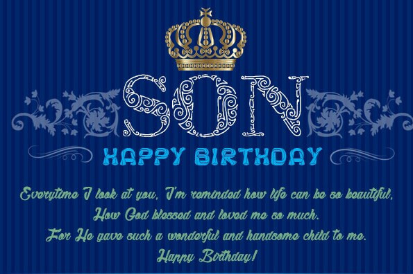 Son Birthday Quote
 50 Best Birthday Quotes for Son Quotes Yard