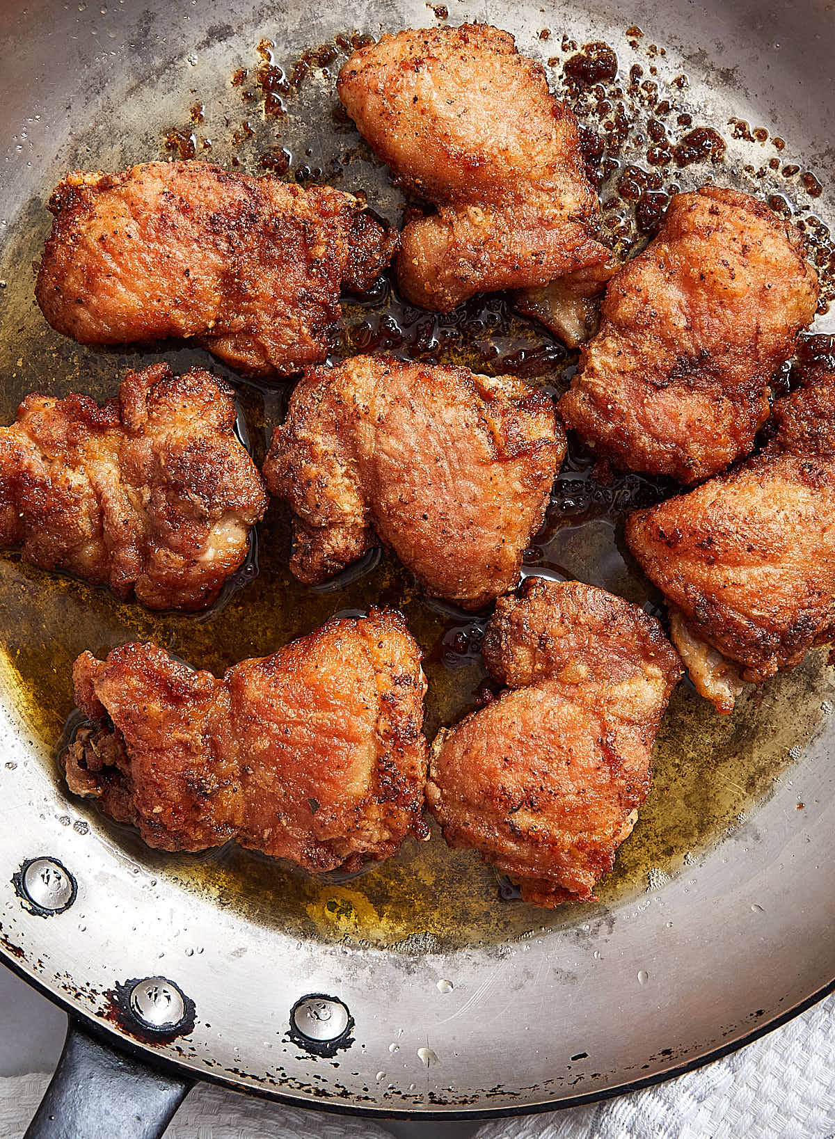 Southern Fried Boneless Chicken
 Boneless Skinless Chicken Thighs with Lime Sesame BBQ