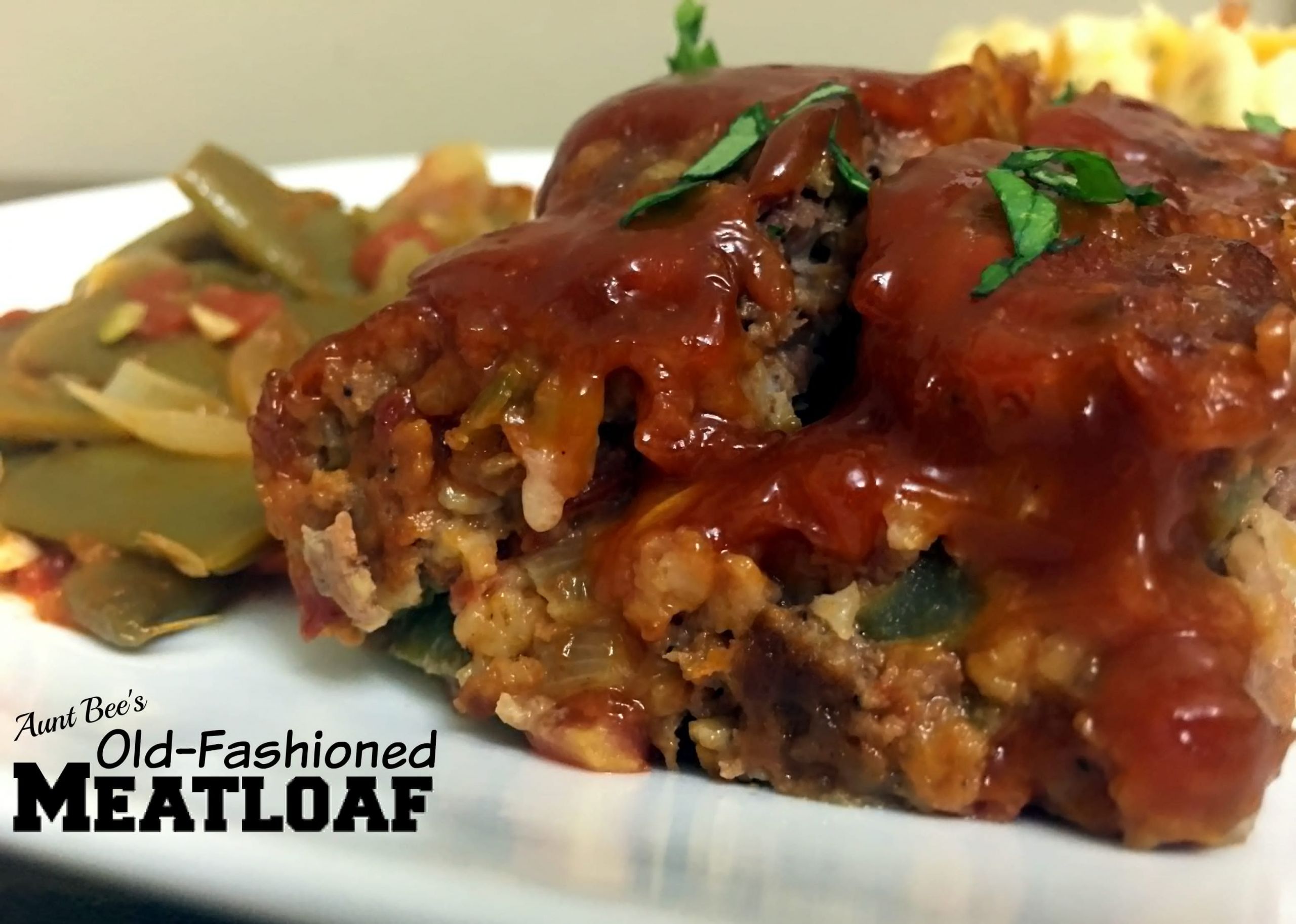 Southern Meatloaf Recipe Paula Deen
 Old Fashioned Meatloaf Aunt Bee s Recipes