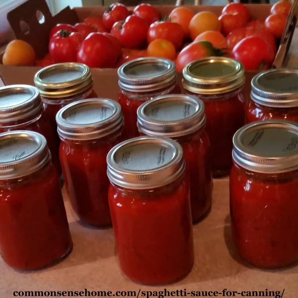 Spaghetti Sauce For Canning
 Spaghetti Sauce for Canning Made with Fresh or Frozen
