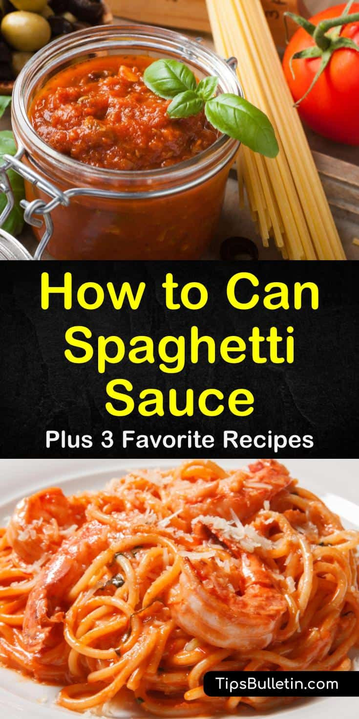 Spaghetti Sauce For Canning
 Canning Spaghetti Sauce – How to Can Spaghetti Sauce
