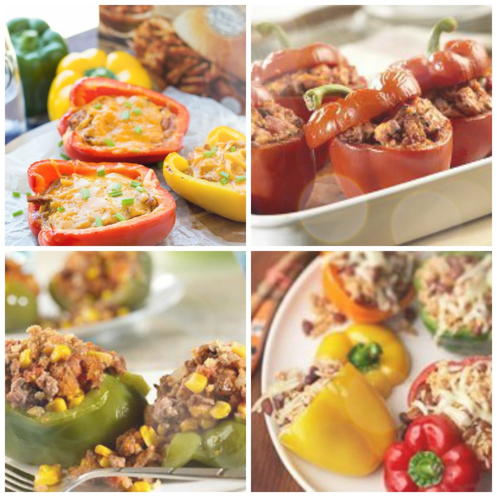 Stuffed Seafood Bell Peppers
 seafood stuffed bell peppers without rice