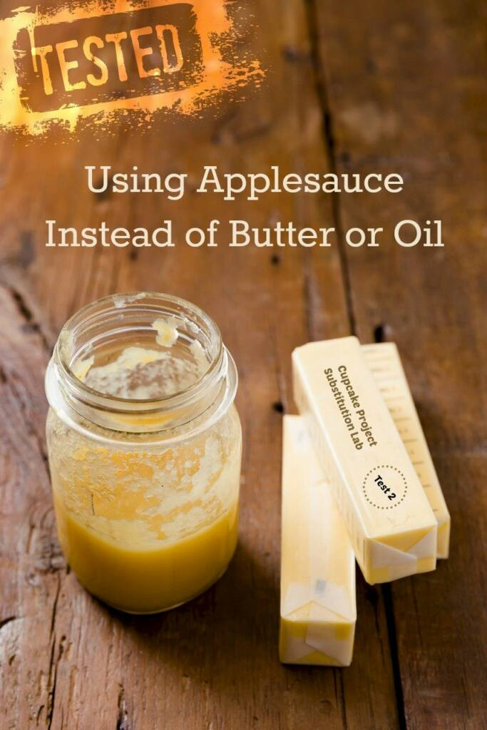 Substitute Applesauce For Oil
 Using Applesauce as a Butter or Oil Substitute Cupcake