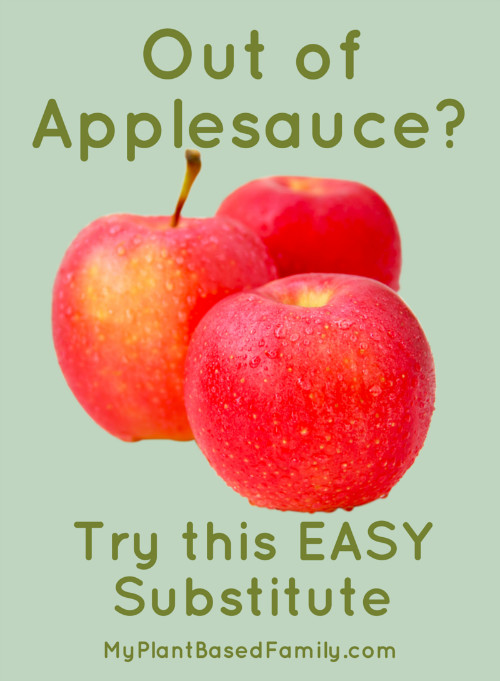 Substitute Applesauce For Oil
 Substituting Applesauce My Plant Based Family