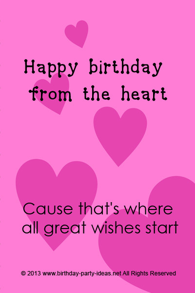 Sweet Birthday Quotes
 Cute Birthday Sayings And Quotes QuotesGram
