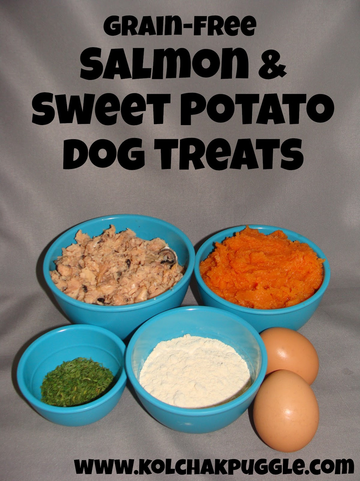 Sweet Potato Dog Treats
 Tasty Tuesday Sweet Potato & Salmon Bites Dog Treat