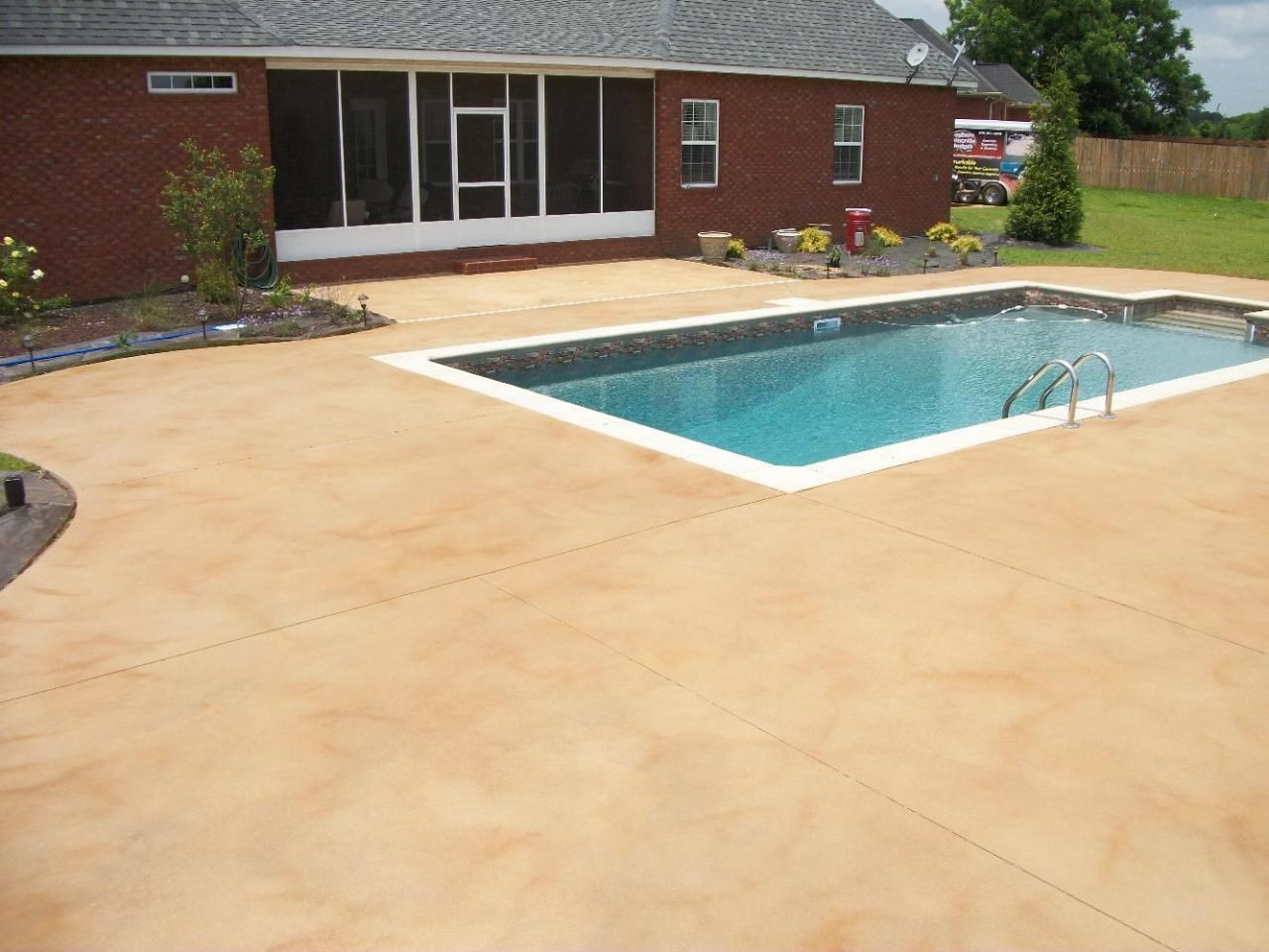 Swimming Pool Deck Paint
 best colors for a cement pool deck Google Search in 2019