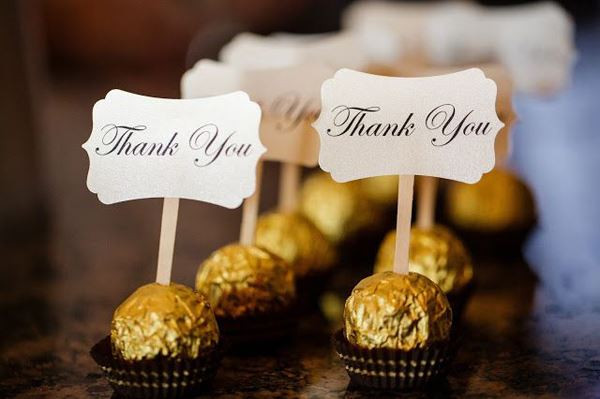 Thank You Wedding Gift Ideas
 25 INETRESTING THANK YOU WEDDING GIFT FOR THE GUESTS