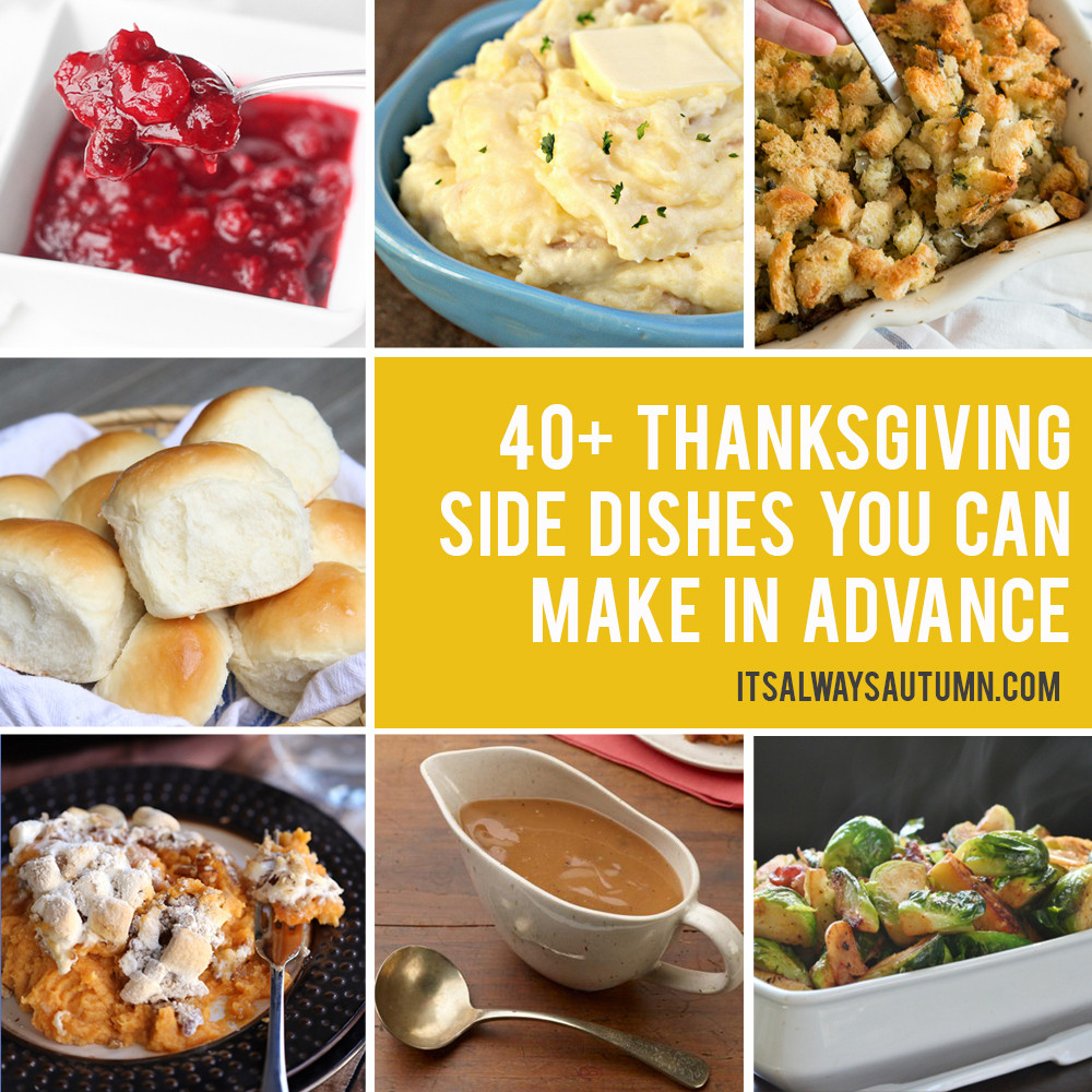 Thanksgiving Side Dishes List
 the BEST LIST of Thanksgiving side dishes you can make