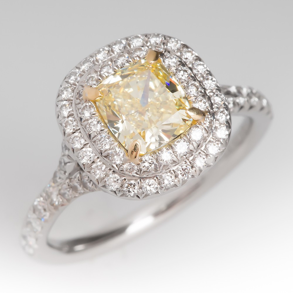 Tiffany Diamond Rings
 Tiffany Soleste Yellow Diamond Engagement Ring