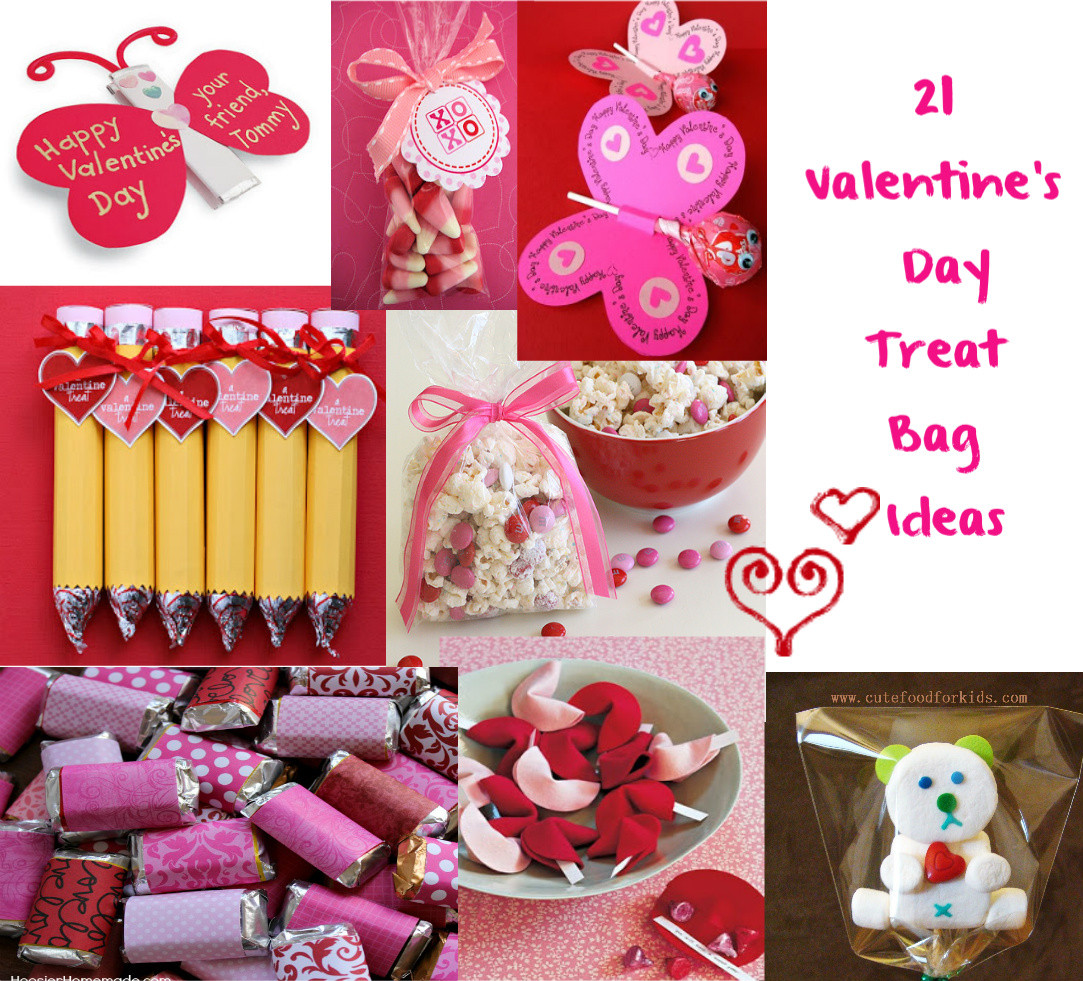 Toddler Valentines Day Gift Ideas
 Cute Food For Kids Valentine s Day Treat Bag Ideas