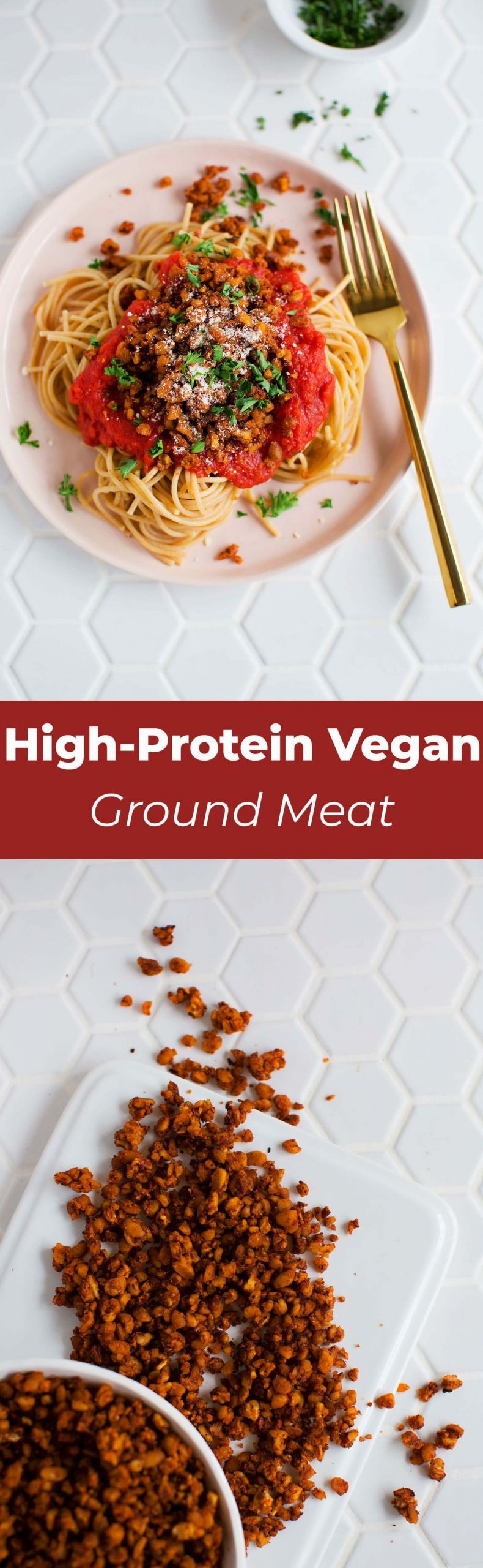 Tofu Ground Beef Recipe
 High Protein Ve arian Ground Beef A Beautiful Mess