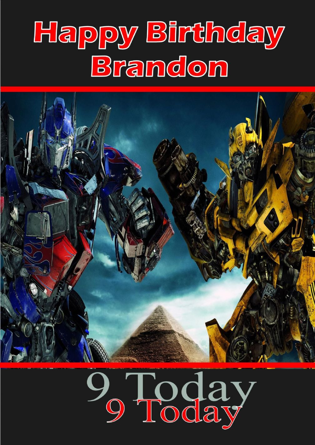 Transformers Birthday Invitations
 Transformer Birthday Invitations – Bagvania FREE Printable