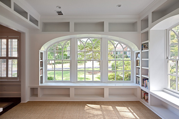 Under Window Bench With Storage
 Under Window Bookcase fers Extra Book Storage – HomesFeed