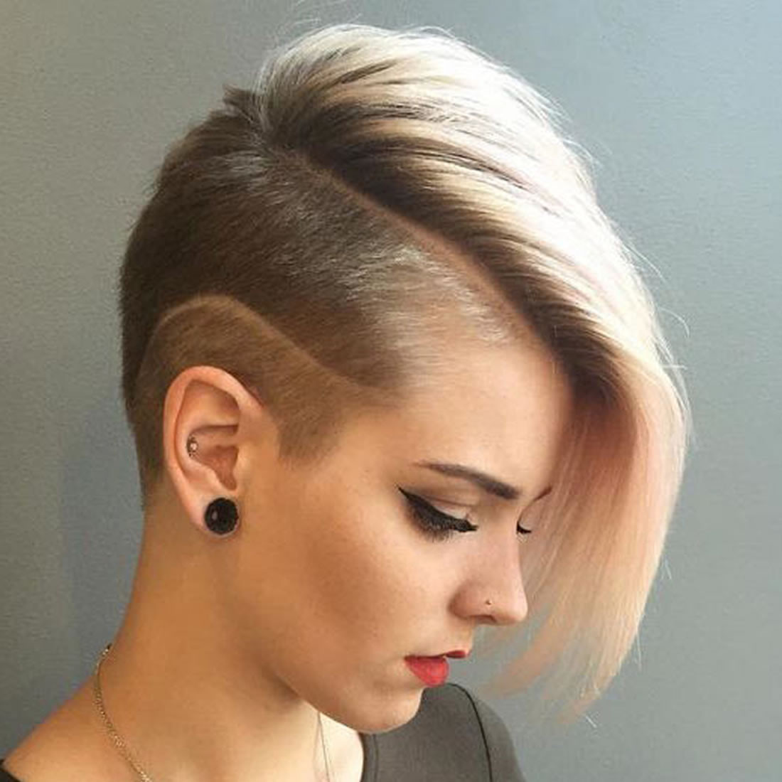Undercut Hairstyle For Short Hair
 2018 Undercut Short Bob Hairstyles and Haircuts for Women