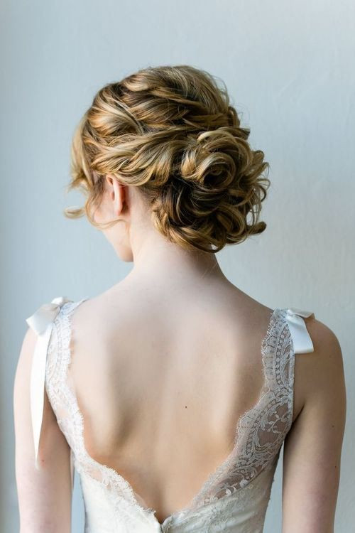 Updo Hairstyles For Medium Hair For Wedding
 15 Sweet And Cute Wedding Hairstyles For Medium Hair