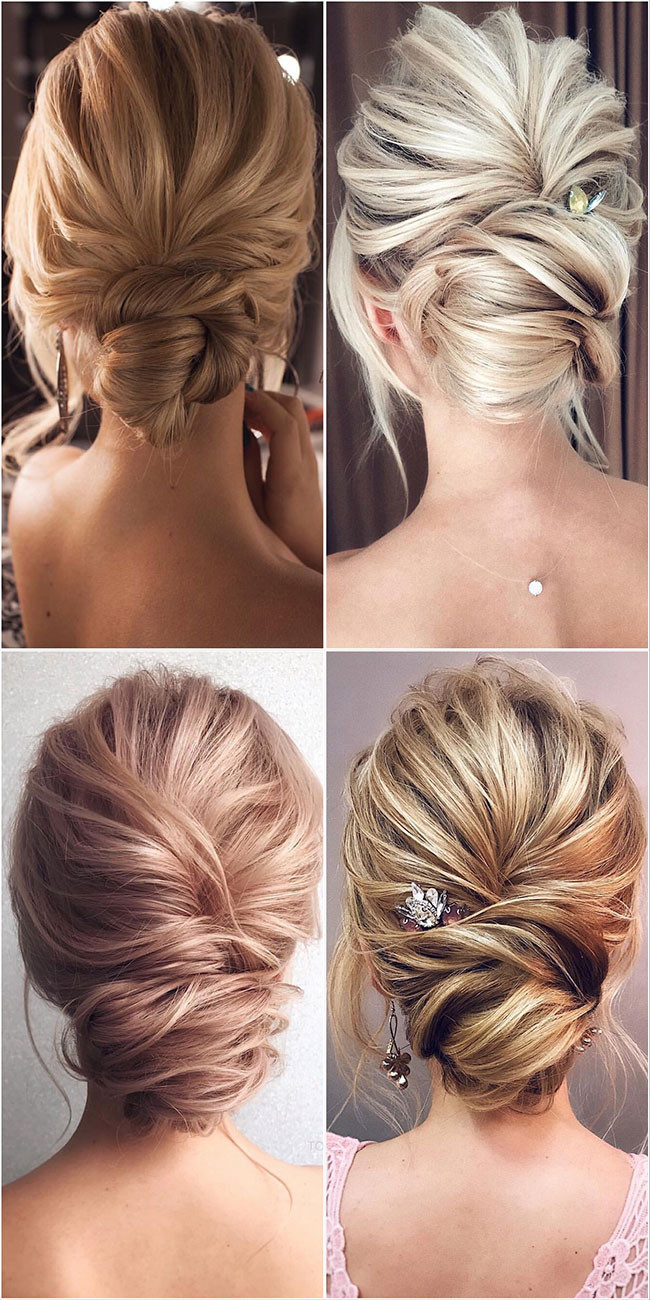 Updo Hairstyles For Medium Hair For Wedding
 60 Best Wedding Hairstyles from Tonyastylist for the